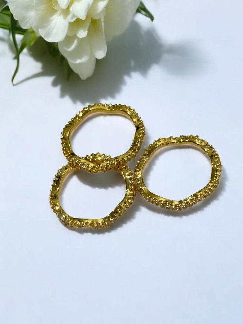 GOLDEN DIAMOND YEHEU RING