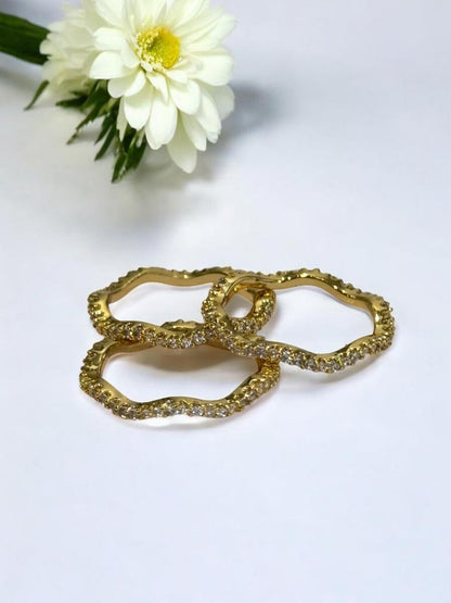 GOLDEN DIAMOND YEHEU RING