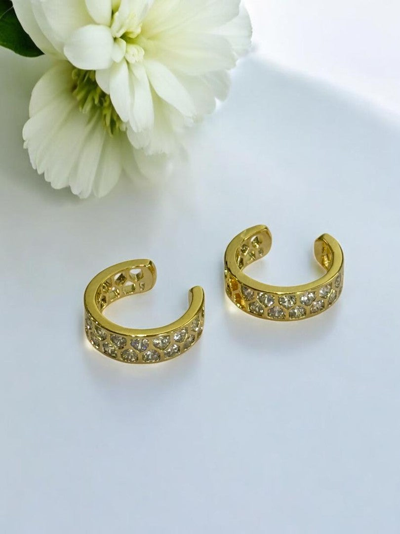 GOLDEN DIAMOND ZUMA EAR CUFF