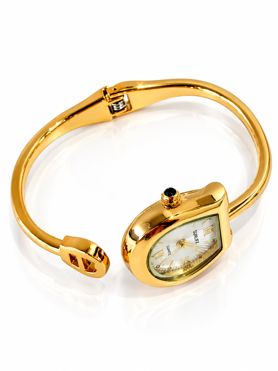 GOLDEN FLORAH WATCH (CUFF)