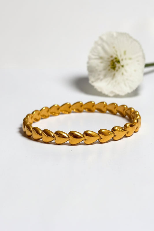 GOLDEN HEART HARMONY BRACELET