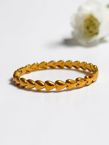 GOLDEN HEART HARMONY BRACELET