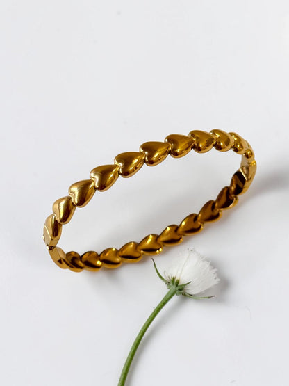 GOLDEN HEART HARMONY BRACELET
