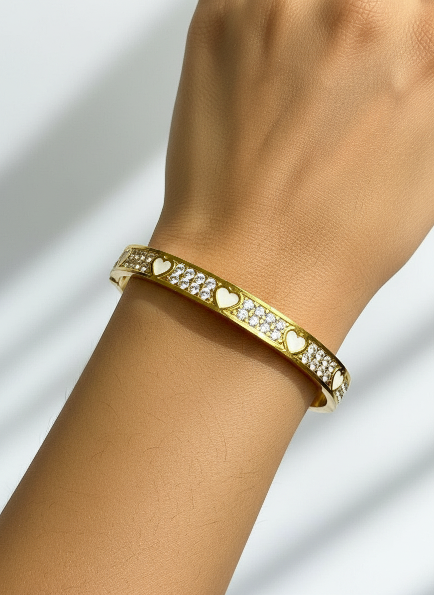 GOLDEN HEART HREYA BRACELET