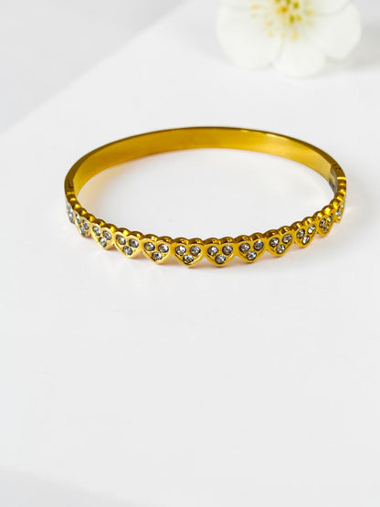 GOLDEN HEART NANCY BRACELET