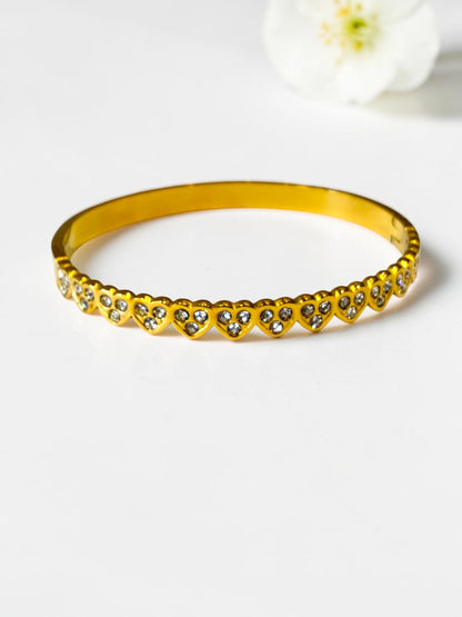 GOLDEN HEART NANCY BRACELET