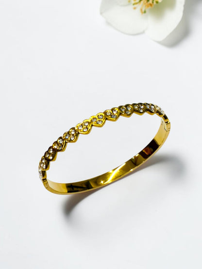 GOLDEN HEART NANCY BRACELET