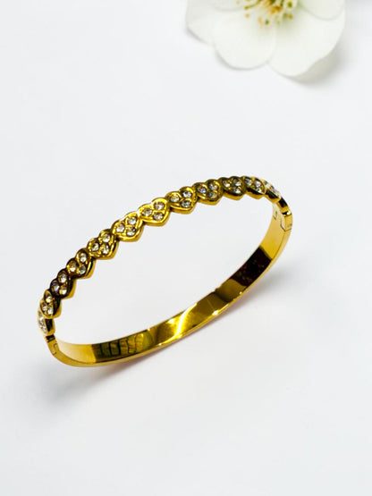 GOLDEN HEART NANCY BRACELET