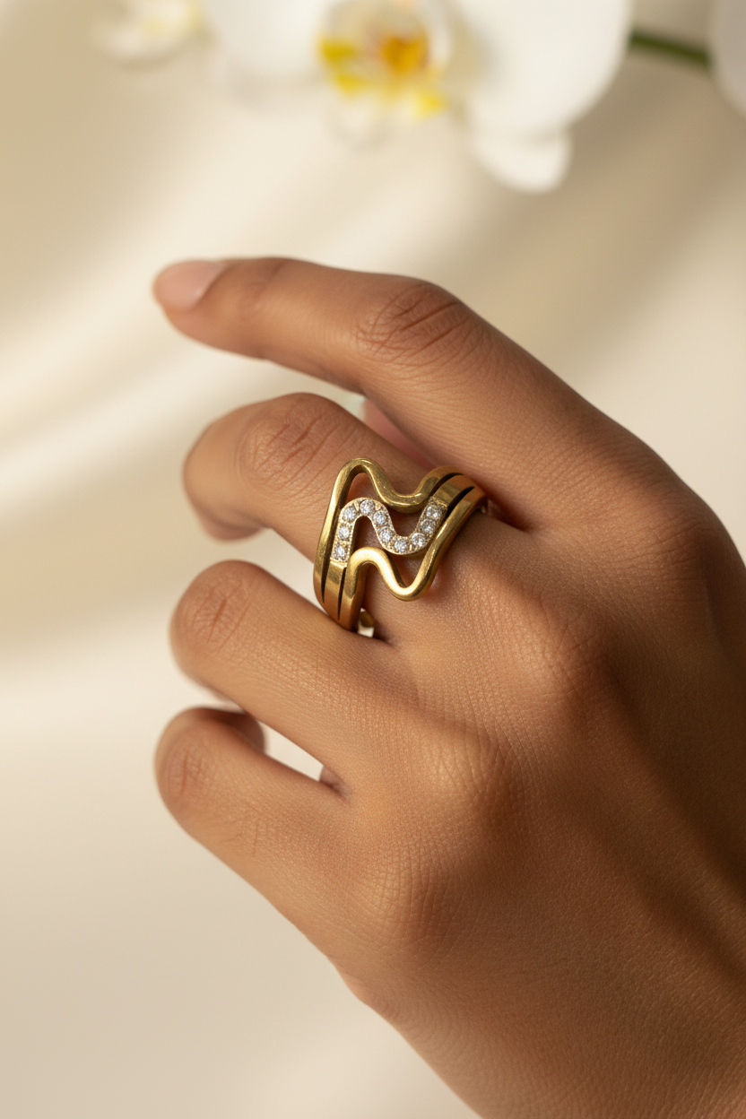 GOLDEN JOSEPHINE RING