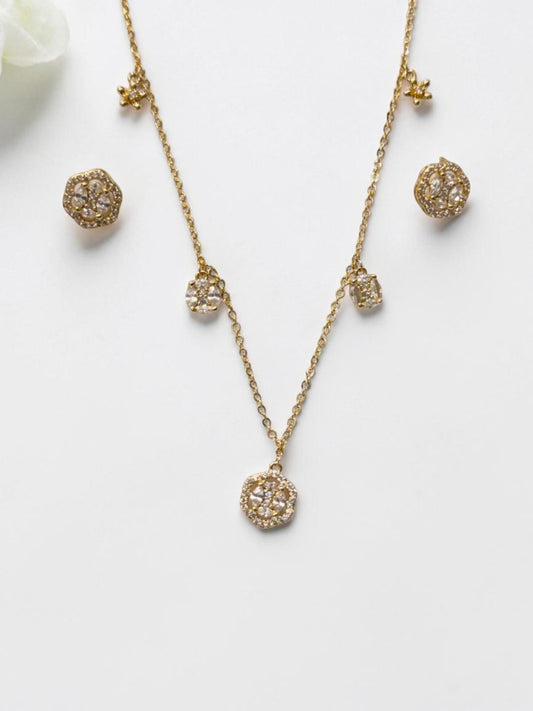 GOLDEN LAILANI NECKLACE SET