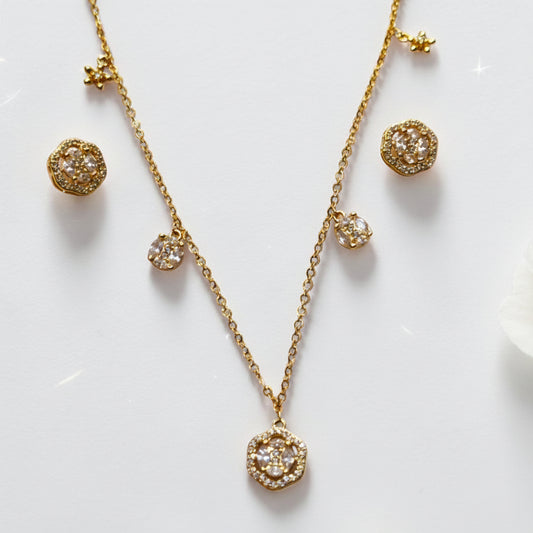 GOLDEN LAILANI NECKLACE SET