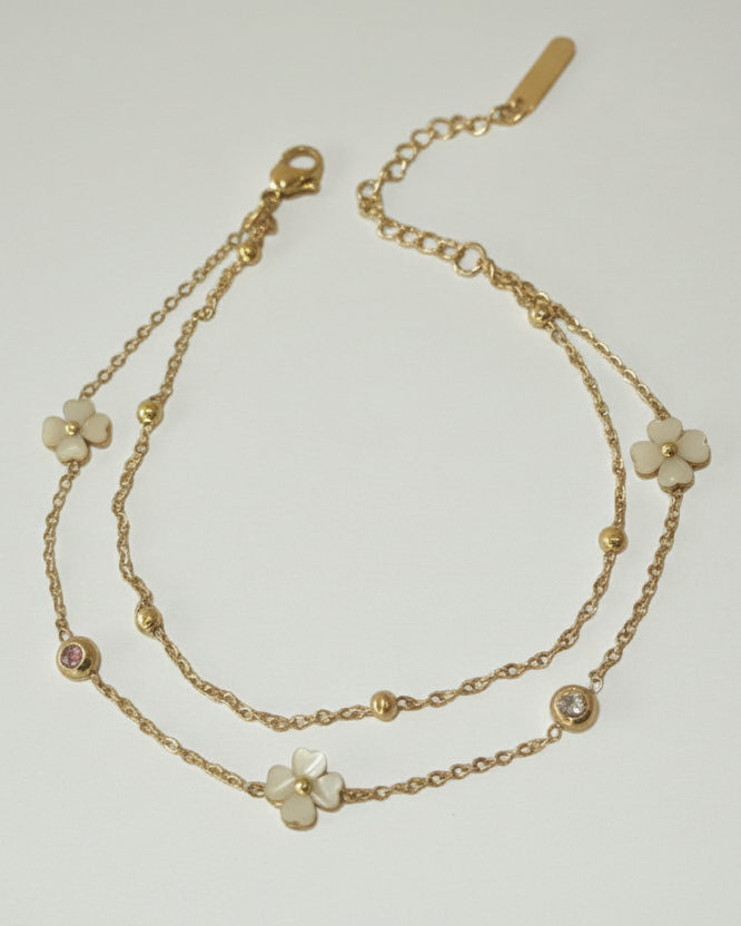 GOLDEN LAYERED ANA ANKLET
