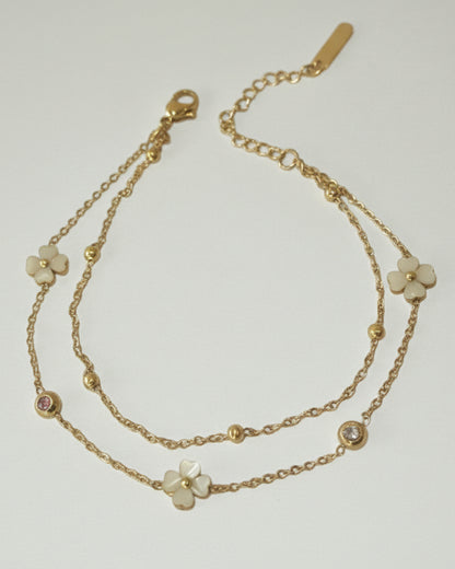 GOLDEN LAYERED ANA ANKLET