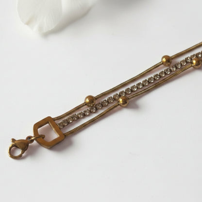 GOLDEN LAYERED NINA BRACELET