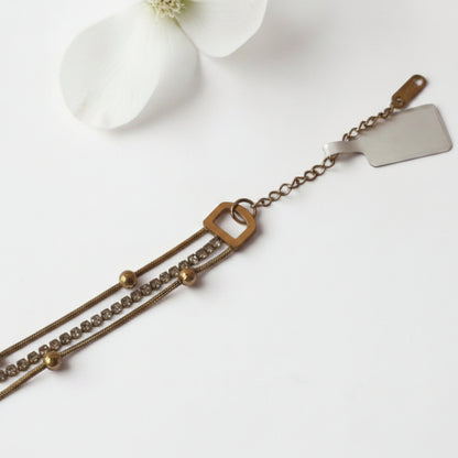 GOLDEN LAYERED NINA BRACELET