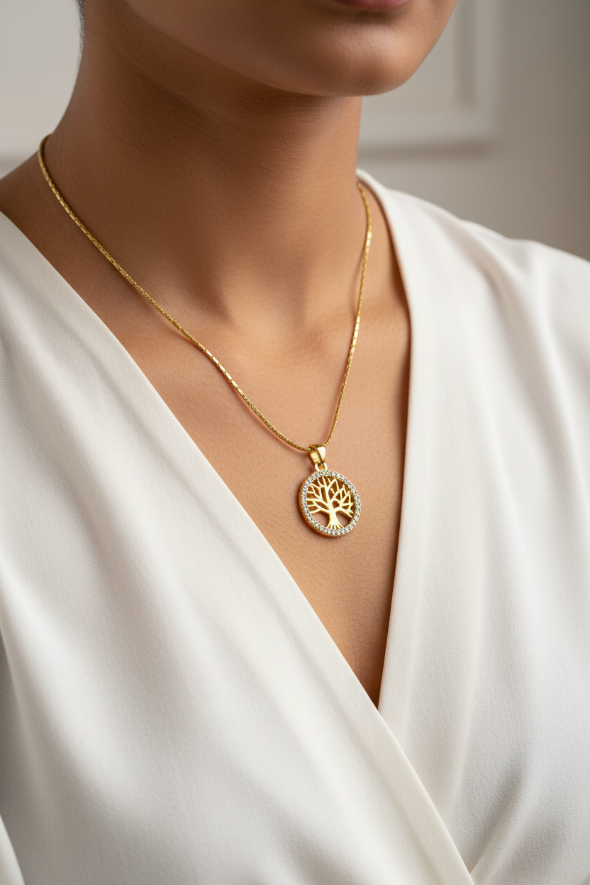 GOLDEN EZRAH NECKLACE