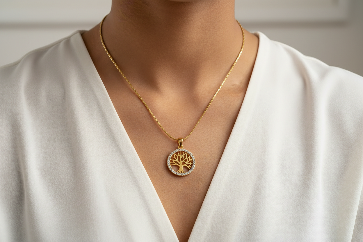 GOLDEN EZRAH NECKLACE