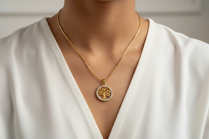 GOLDEN EZRAH NECKLACE