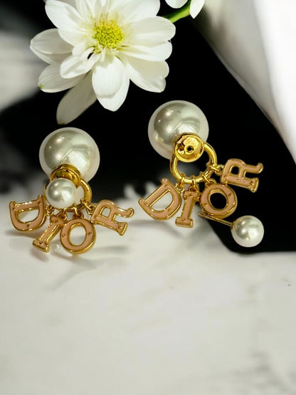 GOLDEN PEARL EMANUEL EARRINGS