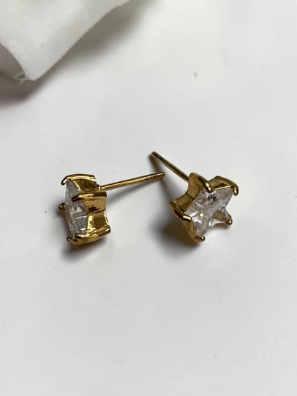 GOLDEN STAR DIAMOND BAYRON EARRINGS