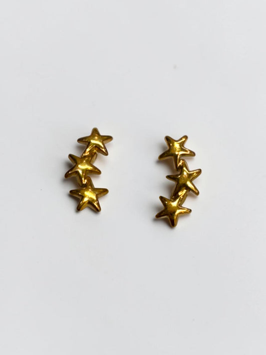 GOLDEN STAR LINSLEY EARRINGS