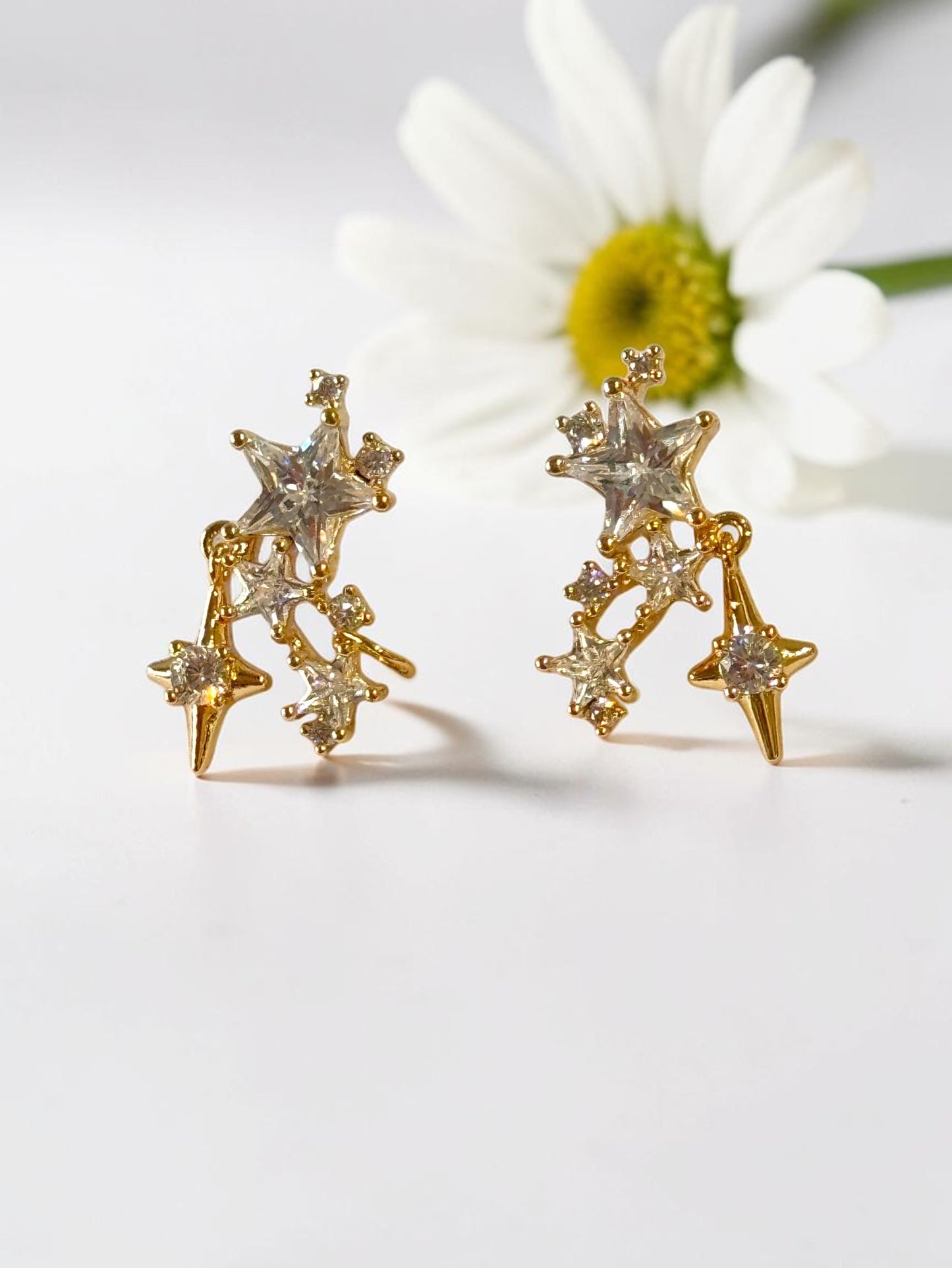 GOLDEN STAR MIGUEL EARRINGS