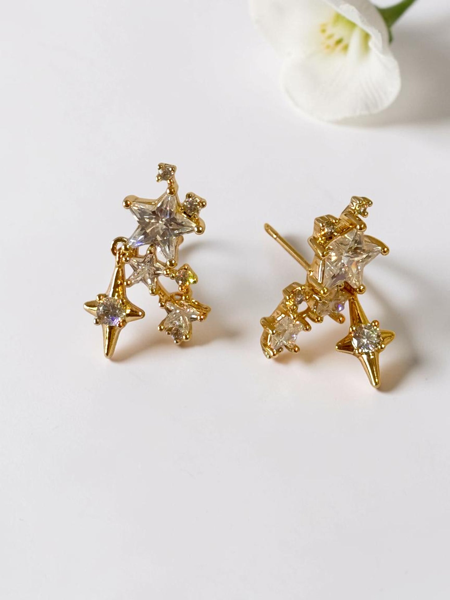 GOLDEN STAR MIGUEL EARRINGS