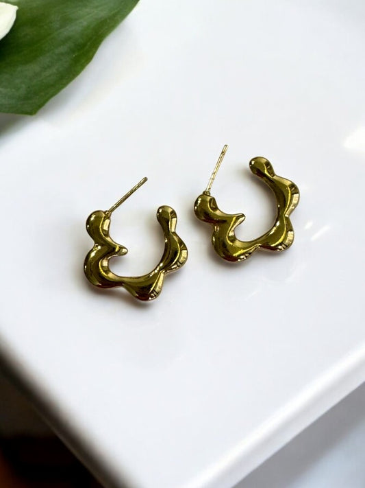 GOLDEN FLOWER HOOP