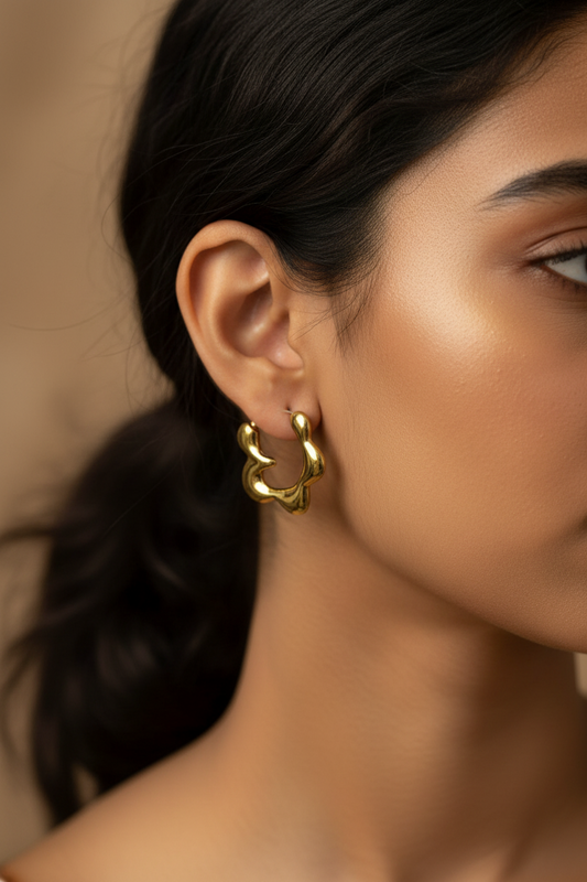 GOLDEN CLAIRE EARRINGS