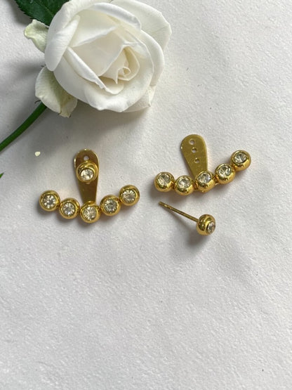 GOLDEN DIAMOND AARVY EARRINGS