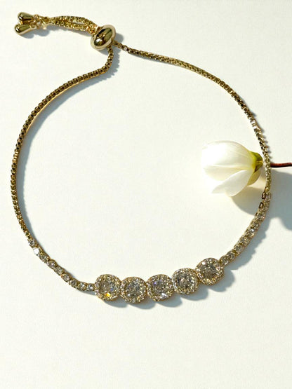 GOLDEN DIAMOND BARCLAY BRACELET