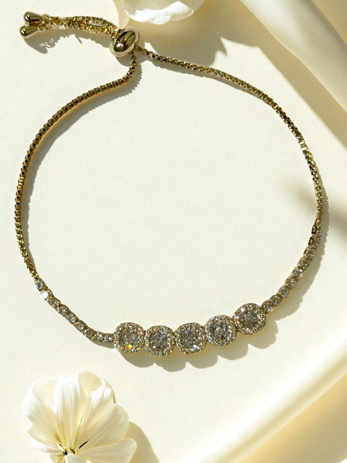 GOLDEN DIAMOND BARCLAY BRACELET