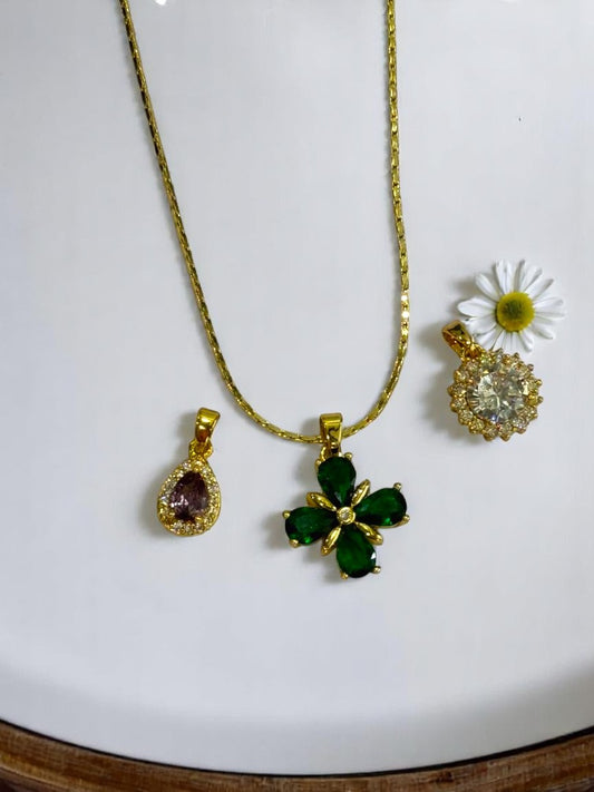 GOLDEN DIAMOND DIEGO NECKLACE