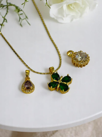 GOLDEN DIAMOND DIEGO NECKLACE