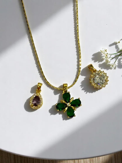 GOLDEN DIAMOND DIEGO NECKLACE