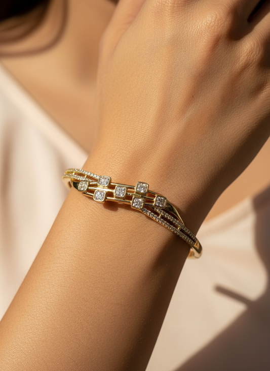GOLDEN DIAMOND HARLIE BRACELET