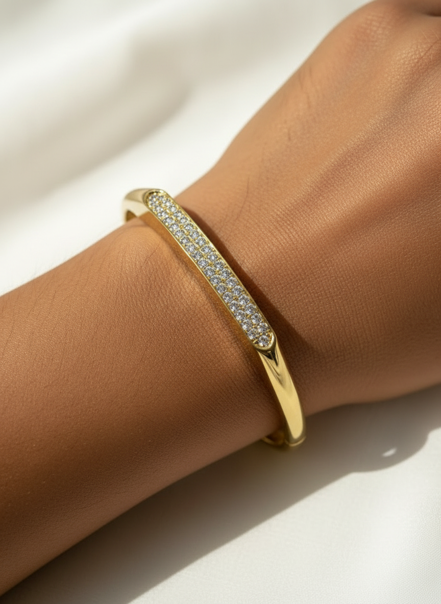 GOLDEN DIAMOND LINE JAYCE BRACELET