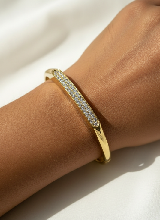 GOLDEN DIAMOND LINE JAYCE BRACELET