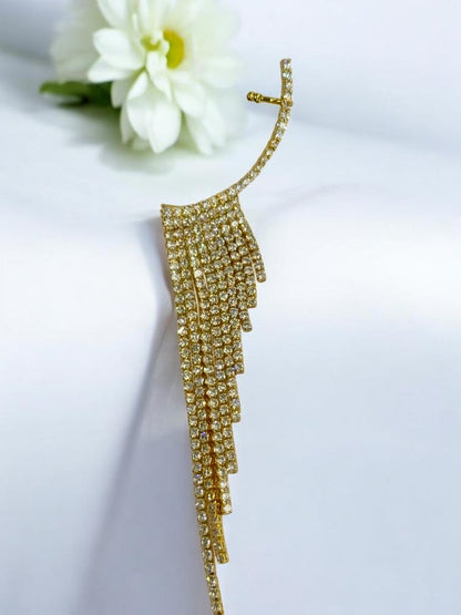 GOLDEN DIAMOND RHYNIE EAR CUFF