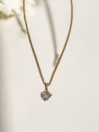 GOLDEN CHAIN WITH DIAMOND