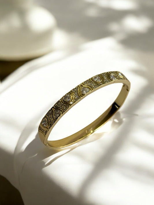 GOLDEN SHINING DIAMOND BRACELET 