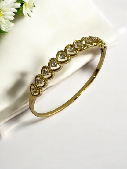 GOLDEN DIAMOND AND HEART