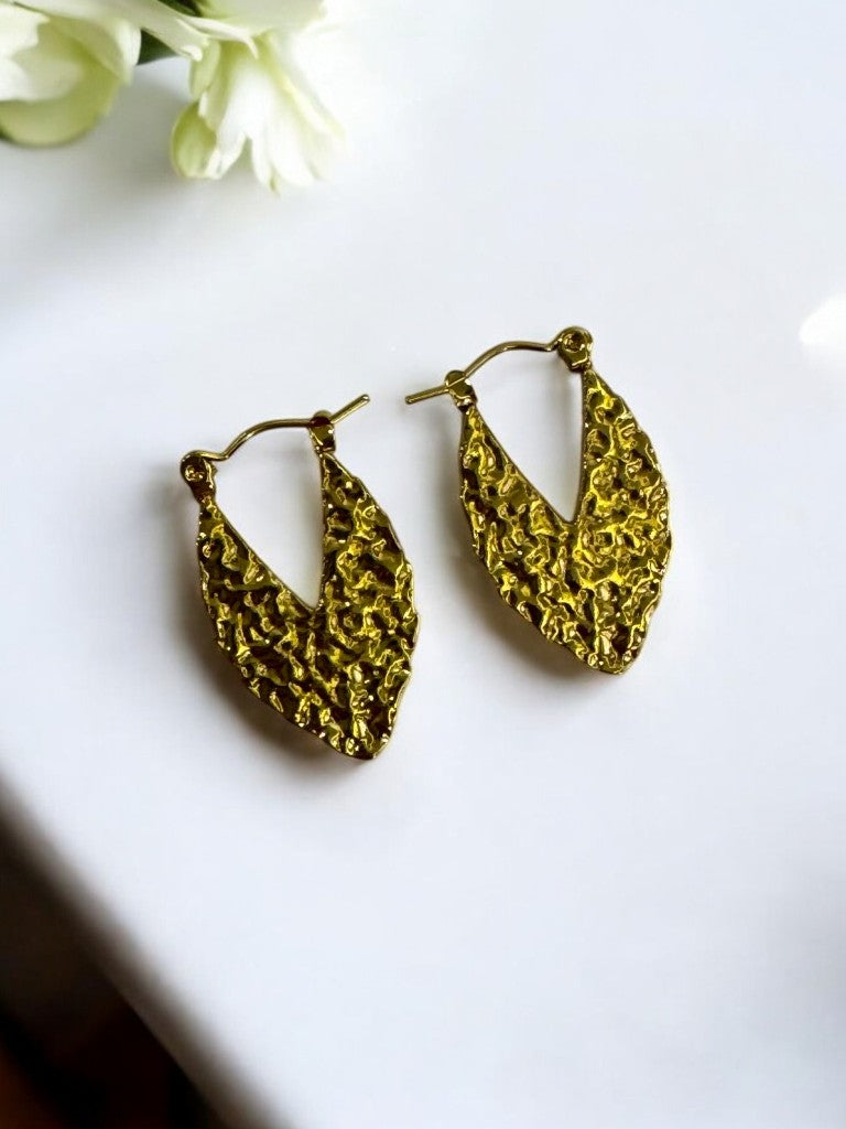 GOLDEN LEAF HOOP