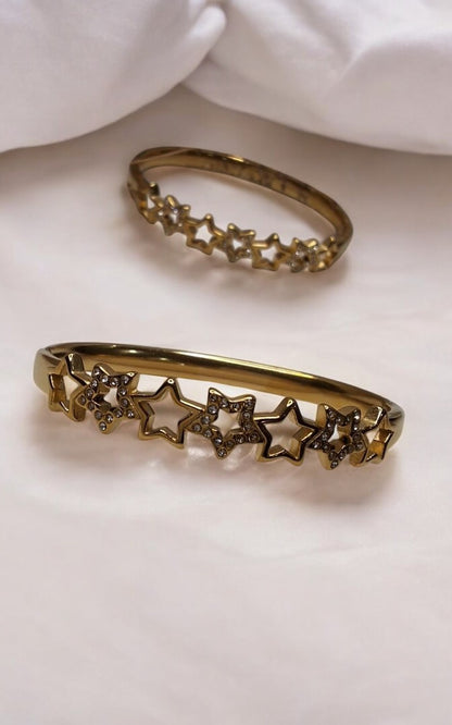 GOLDEN STAR WITH DIAMOND STAR