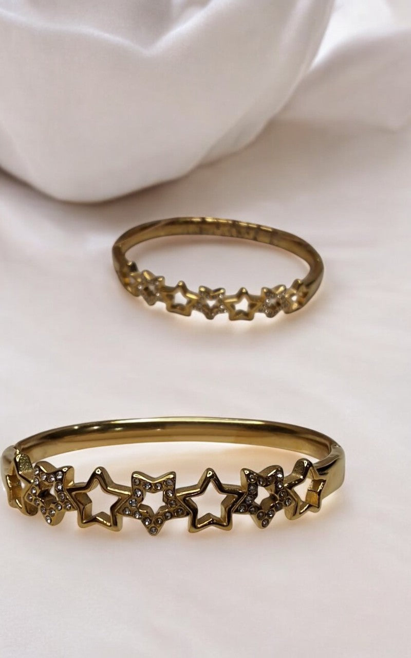 GOLDEN STAR WITH DIAMOND STAR