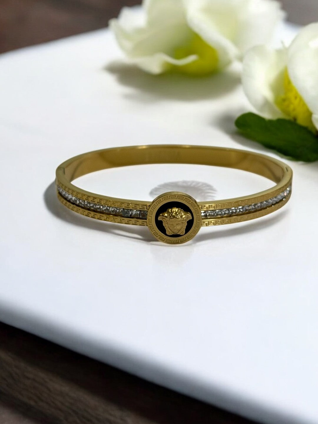 GOLDEN DIAMOND TATVIKA BRANDED BRACELET