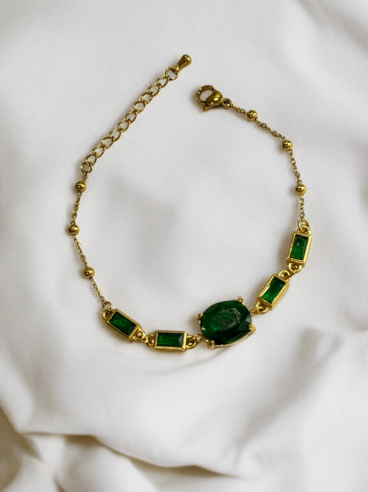 GREEN CADEN BRACELET