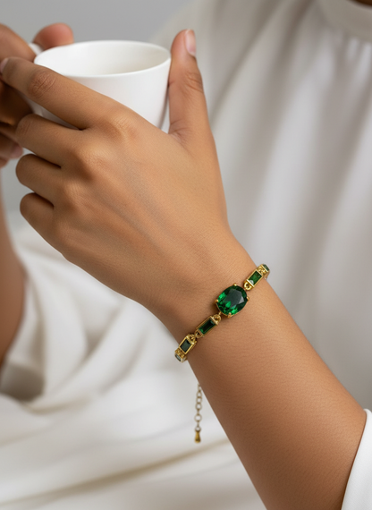 GREEN CADEN BRACELET