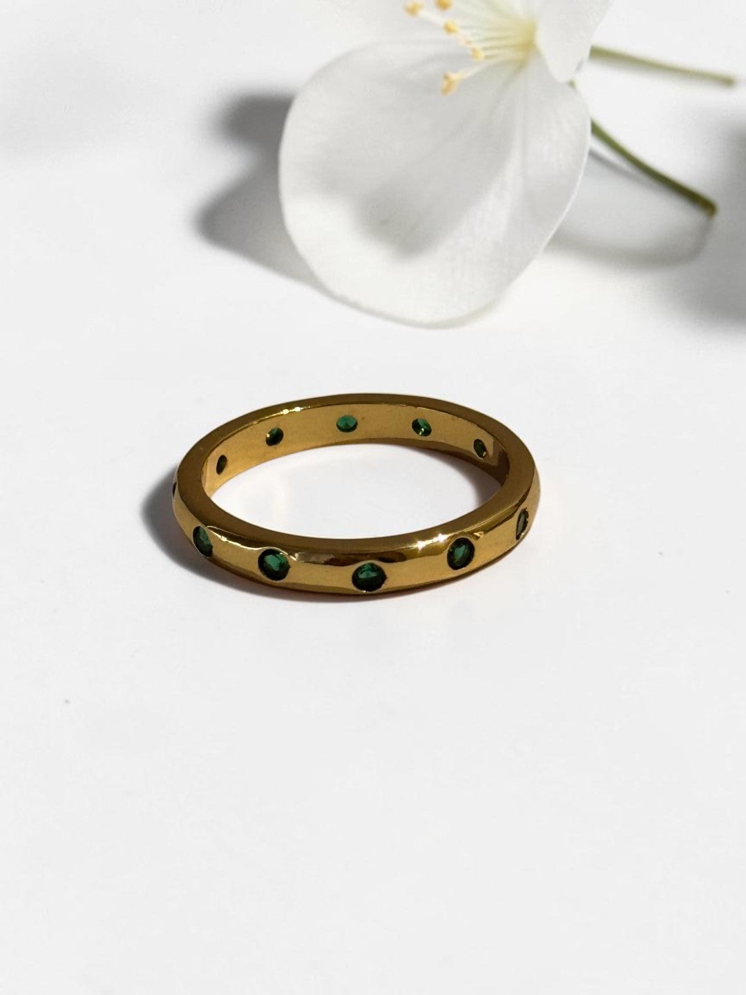 GREEN DIAMOND FARREL RING
