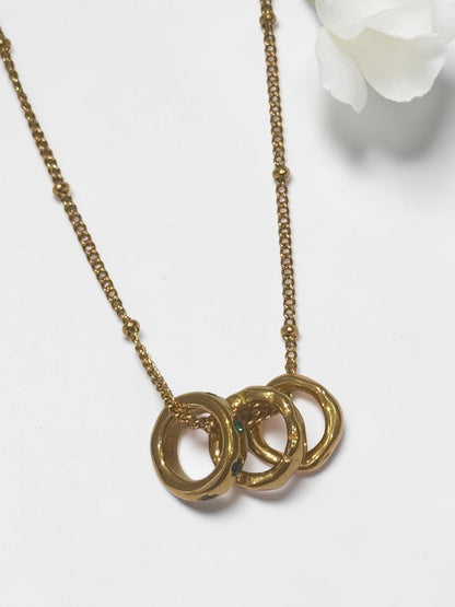 GREEN DIAMOND GIANNA NECKLACE
